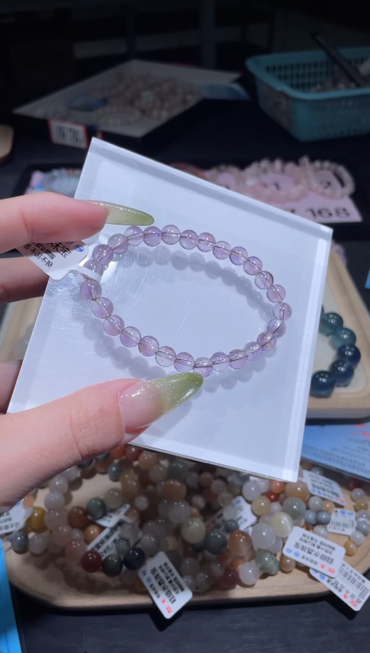 【闪购商品】水晶手链未镶嵌163号多样性发货一N 约6+