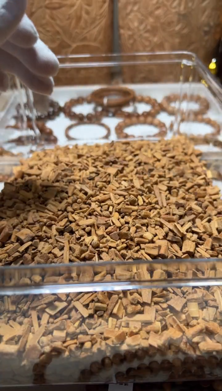 檀香木手串/手链颗粒料20g