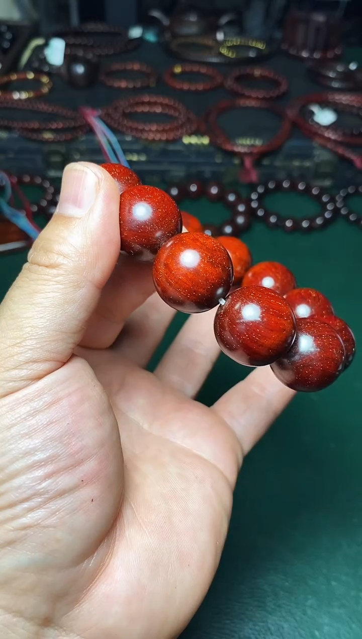 檀香紫檀（小叶紫檀）手串/手链多样性，发其一20mm