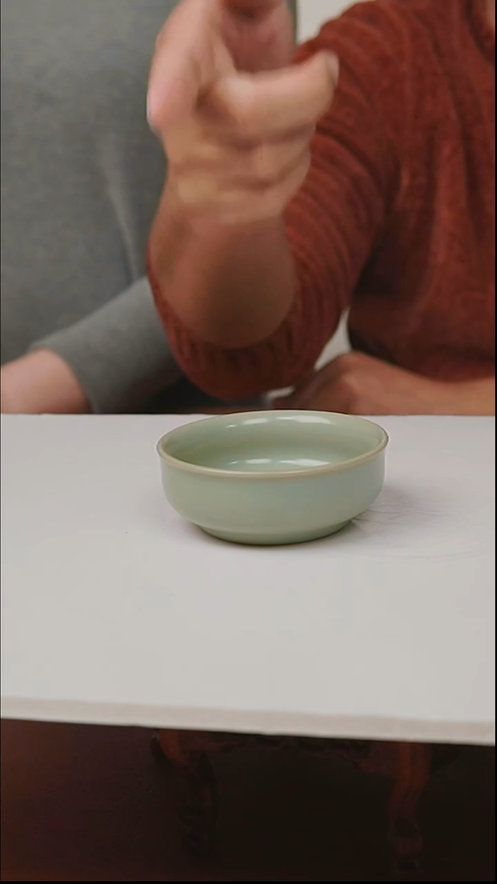 杯子瓷富山严选汝瓷，普洱杯