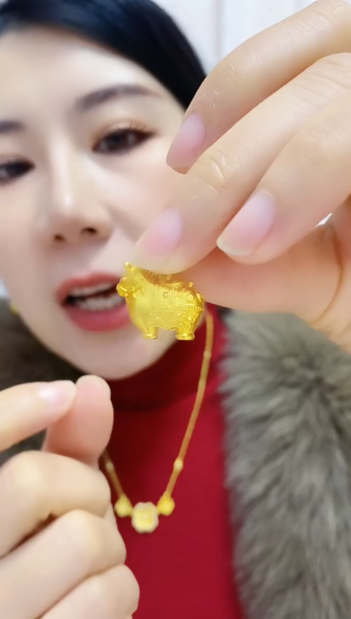 合金无001小马吊坠