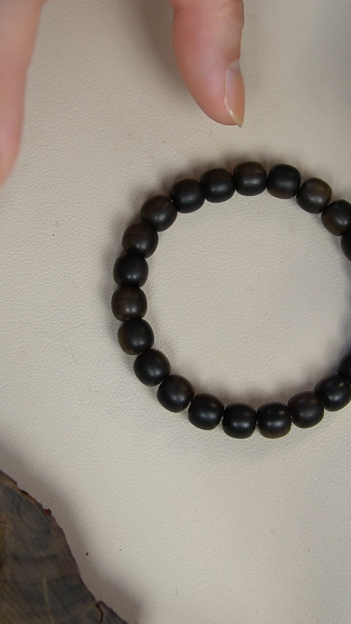 【闪购商品】檀香木手串/手链阴沉老山檀香8*9老型单圈