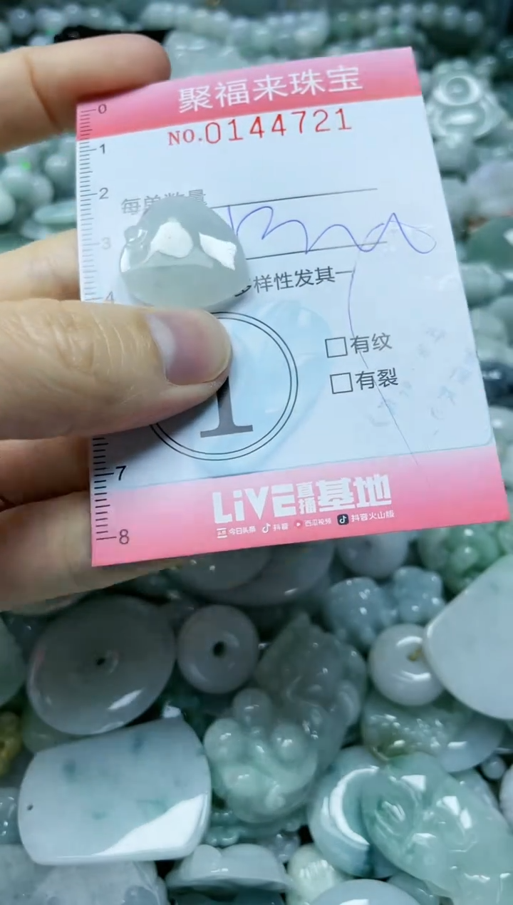 【闪购商品】翡翠未镶嵌颈饰闪购0144721