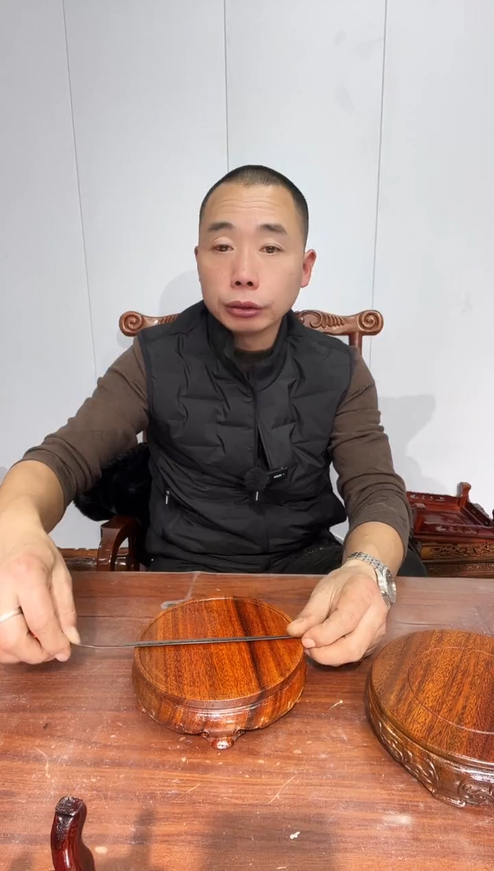 木老花圆形15*17*5