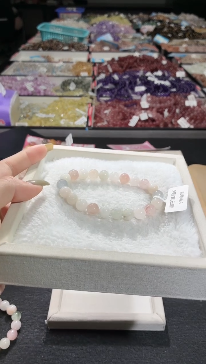 未镶嵌手链水晶433号 多样性发一EE  11+