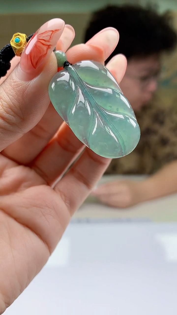 【闪购商品】定制翡翠未镶嵌4688ty-毛货挂件10