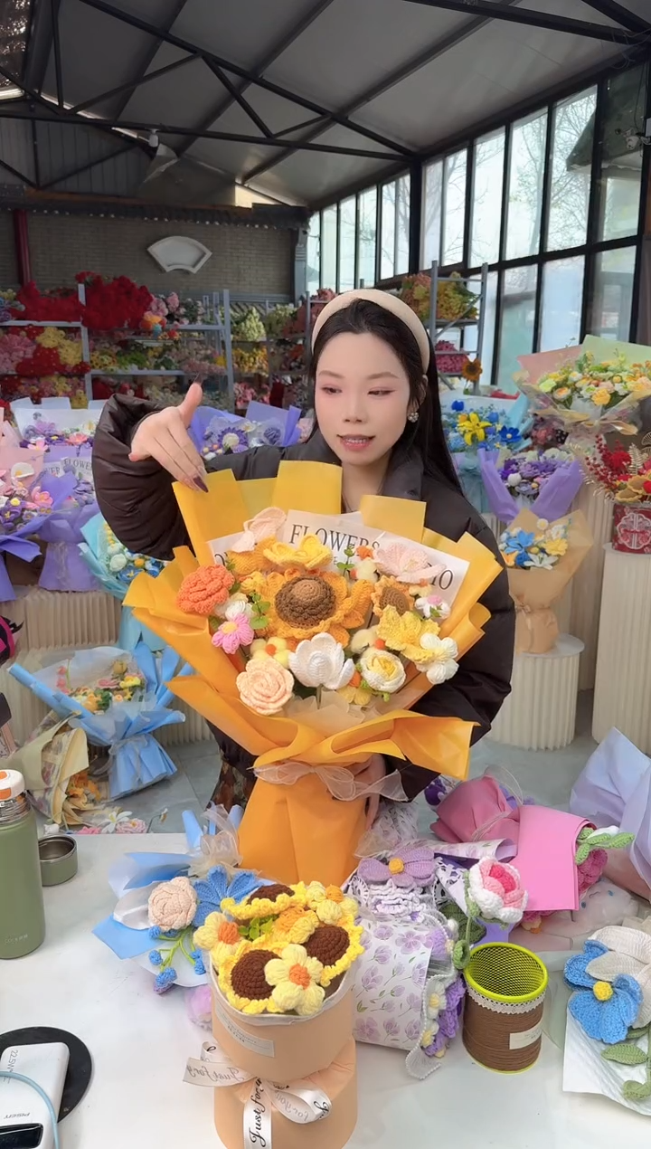 非遗手工花束，孤品清仓！！