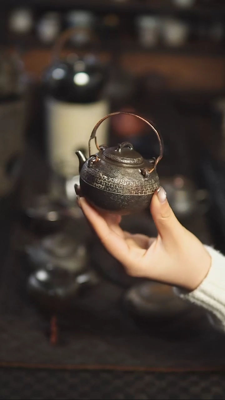 【闪购商品】潘正手作 四系提梁壶