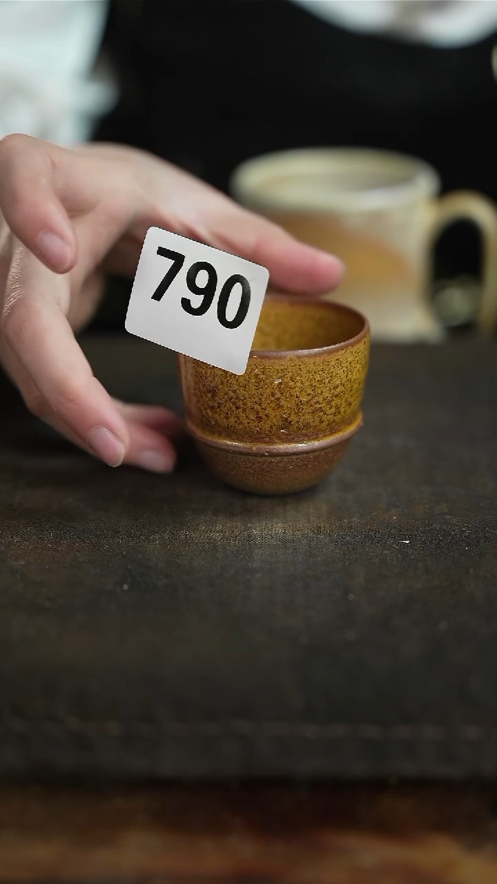 【闪购商品】杯790等烟雨陶瓷手作主人杯