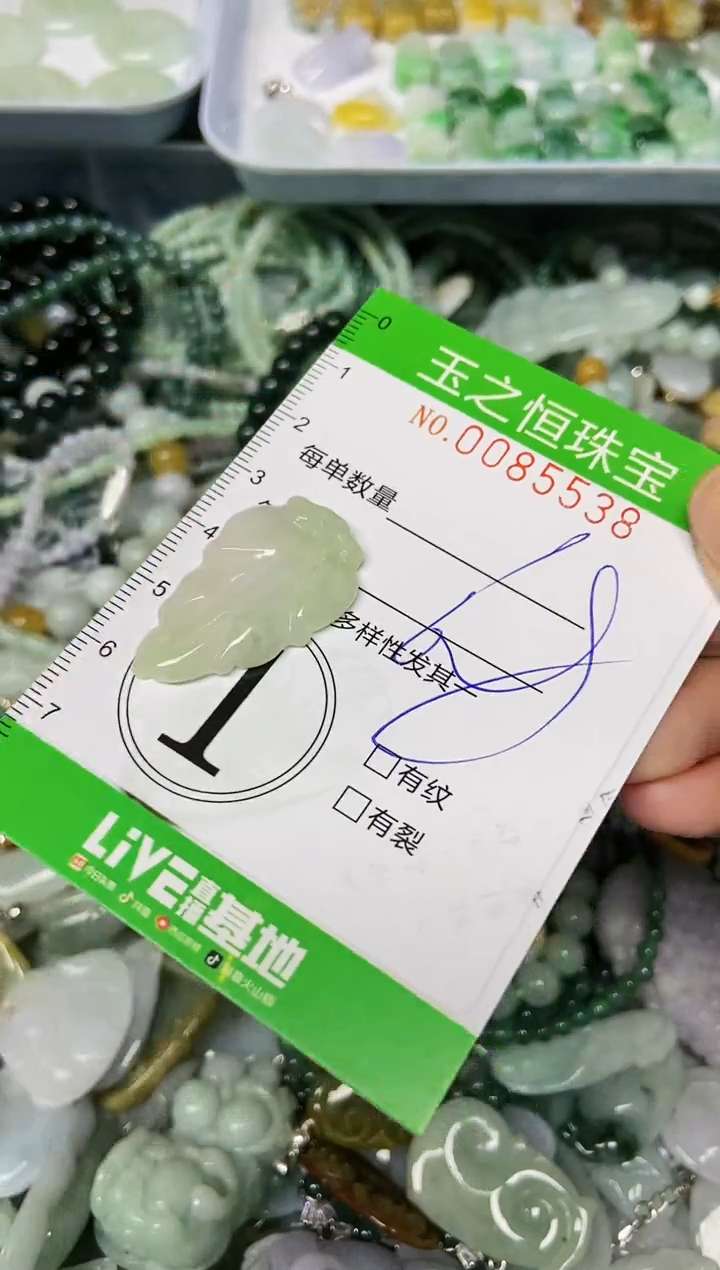 翡翠未镶嵌颈饰闪购0085538