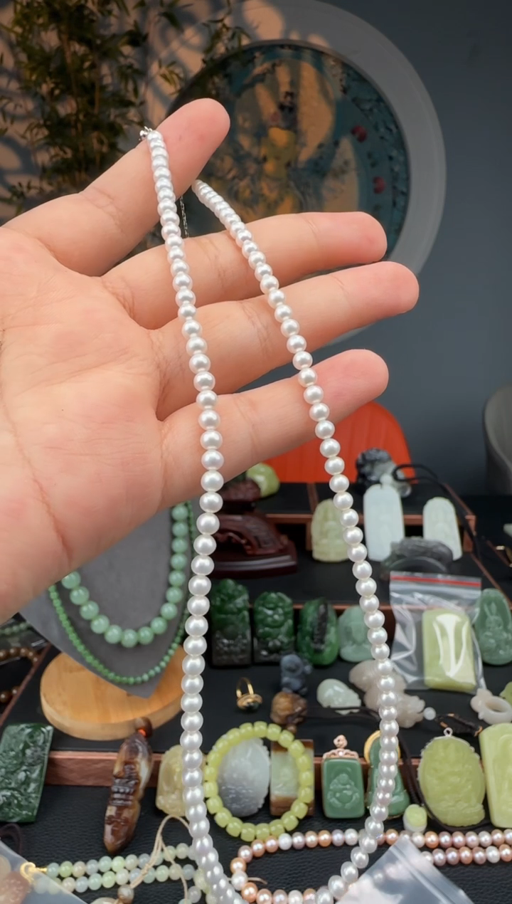 颈饰未镶嵌淡水珍珠淡水珍珠