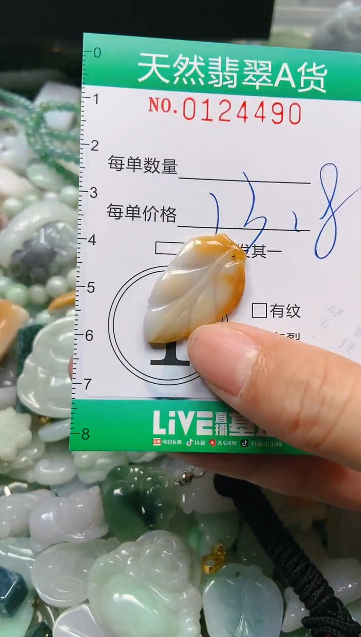 翡翠未镶嵌颈饰闪购0124490