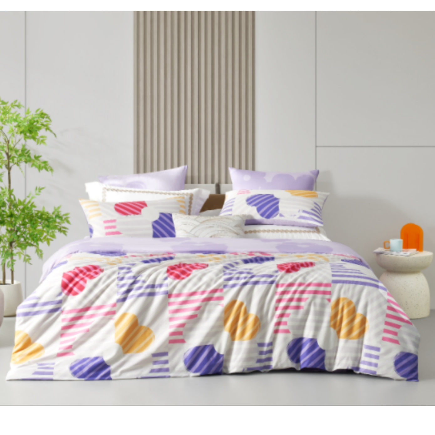 【任总严选】恐龙 RAD 2185 花漾甜心 四件套亲肤