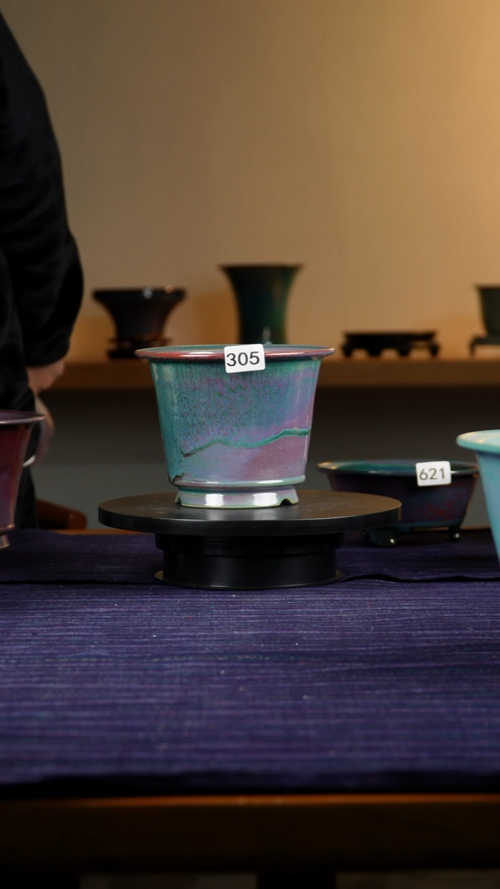 阳*G305窑变花盆