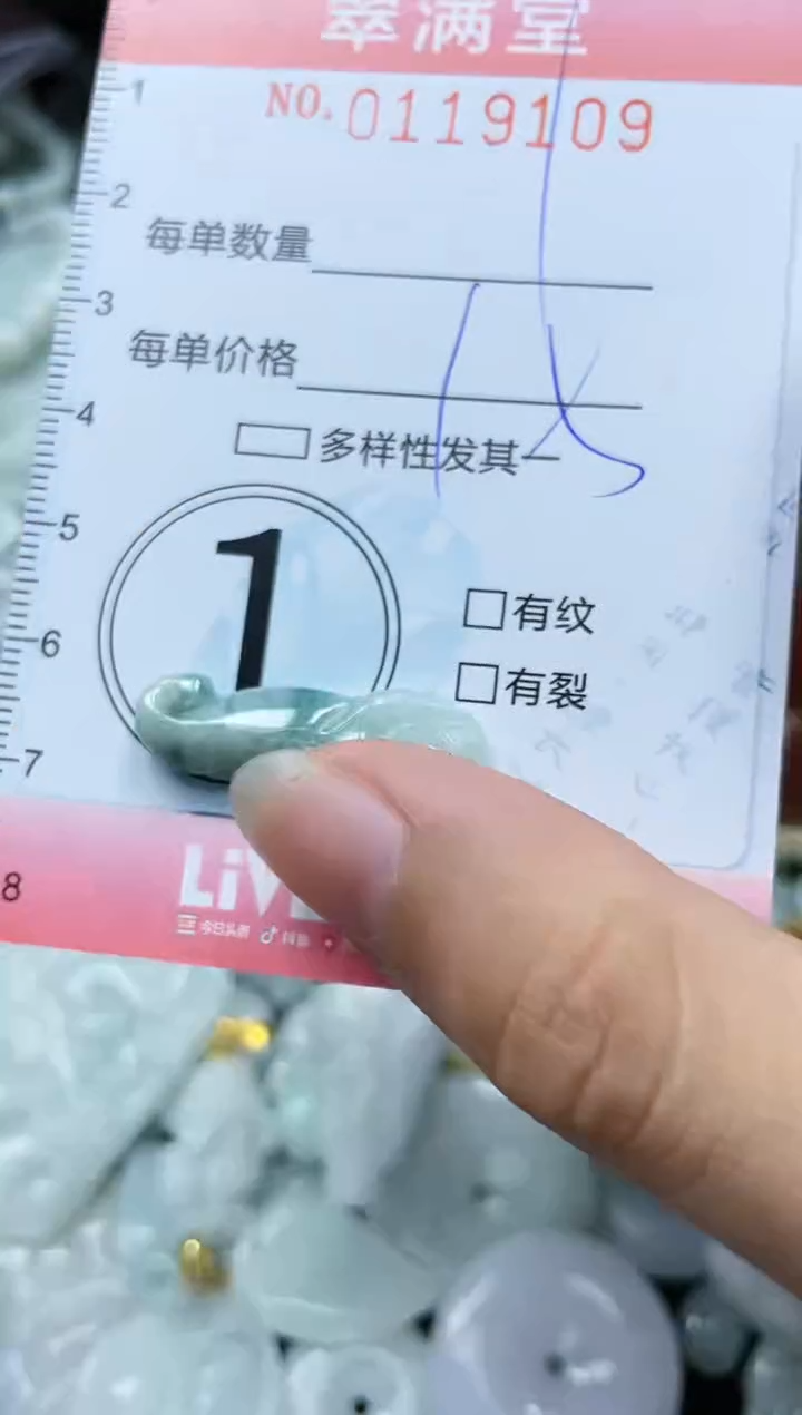 【闪购商品】翡翠未镶嵌颈饰闪购0119109
