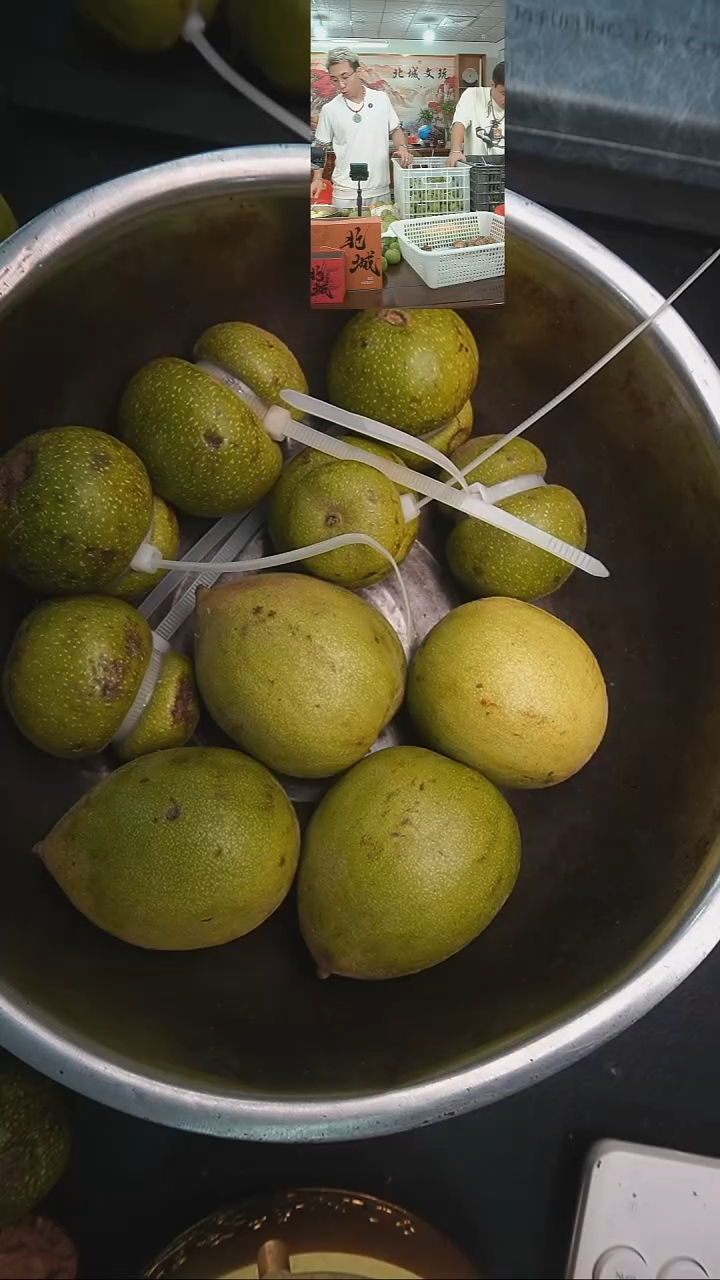 文玩核桃把件青皮葫芦6个官帽4个（售出不退不换）