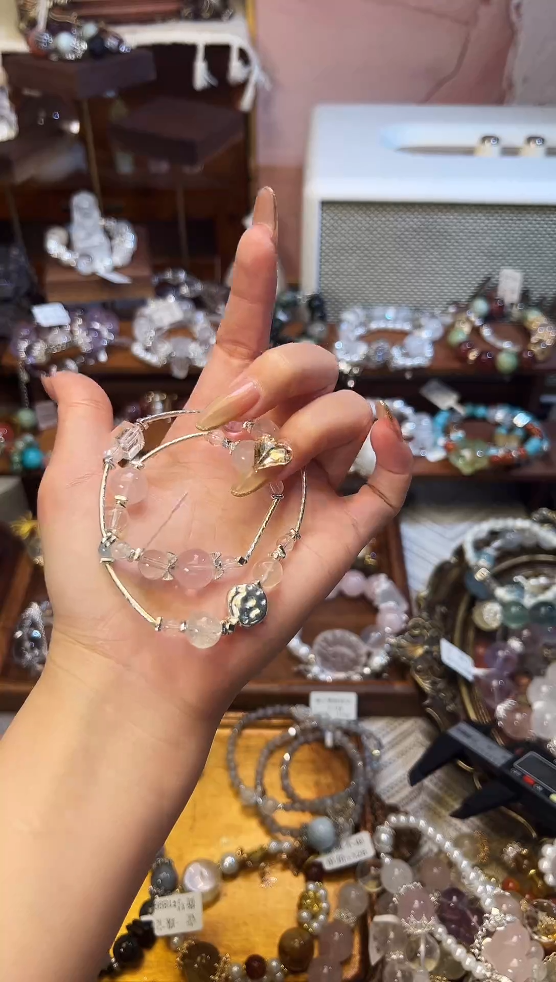 【闪购商品】水晶手串未镶嵌柚子原创水晶