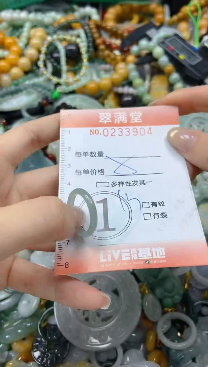 未镶嵌挂件翡翠闪购0233904