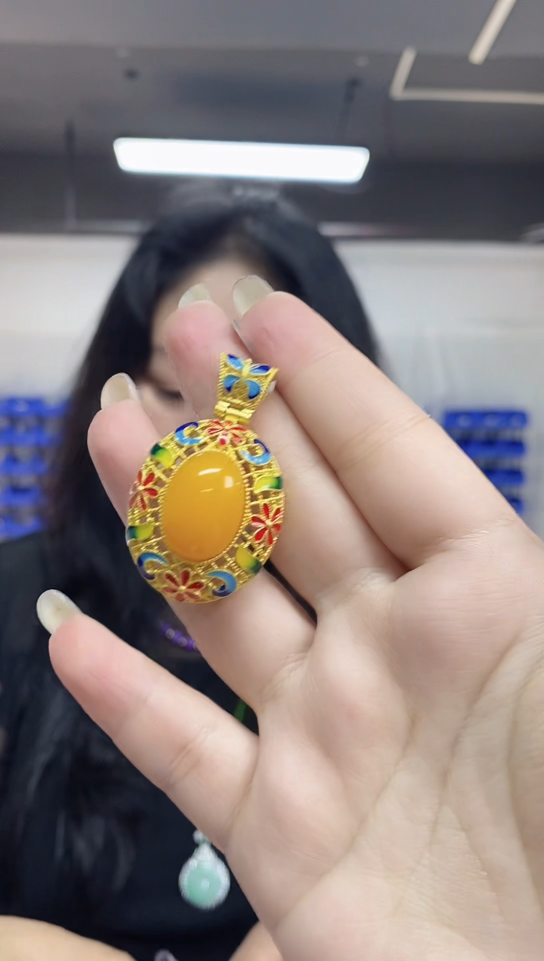 【闪购商品】蜜蜡裸石未镶嵌多样性发其一颜色微差