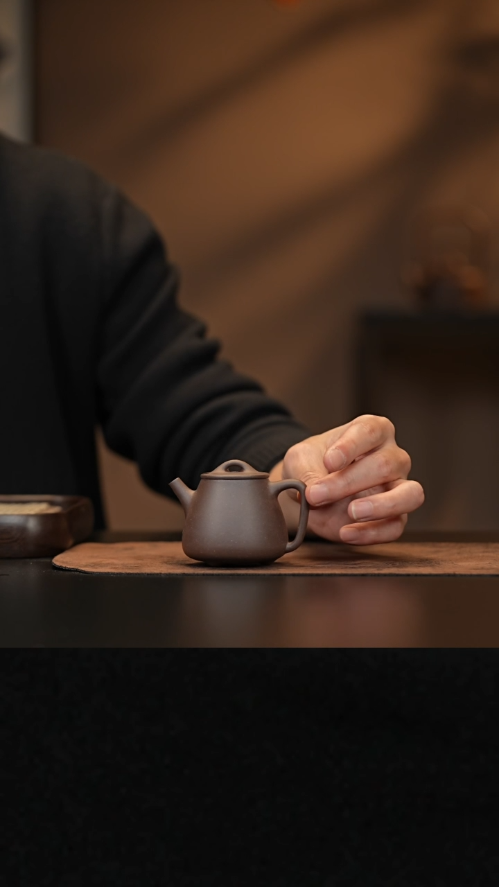 【闪购商品】紫砂茶壶允禾斋wcry 紫泥 高石瓢 100cc