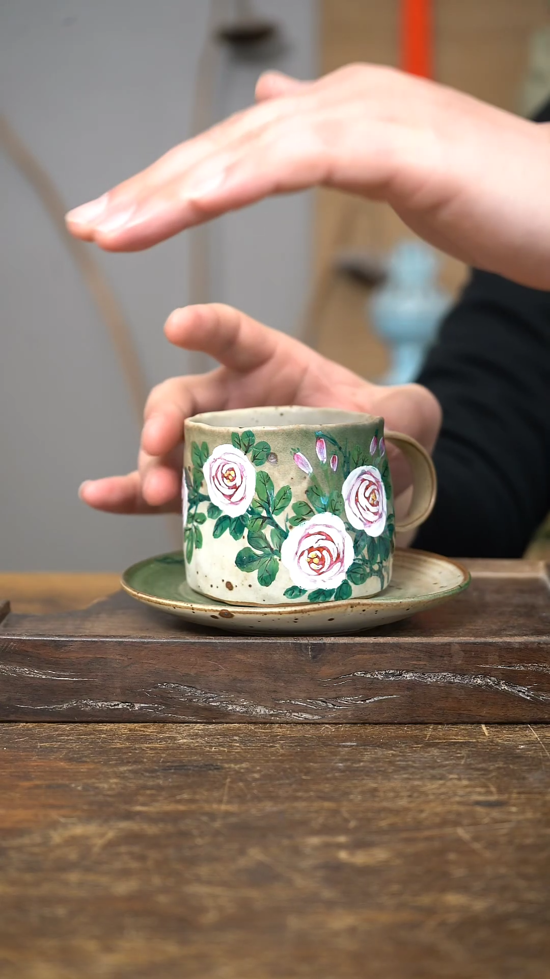 【闪购商品】瓷片景德镇纯手工手绘陶瓷