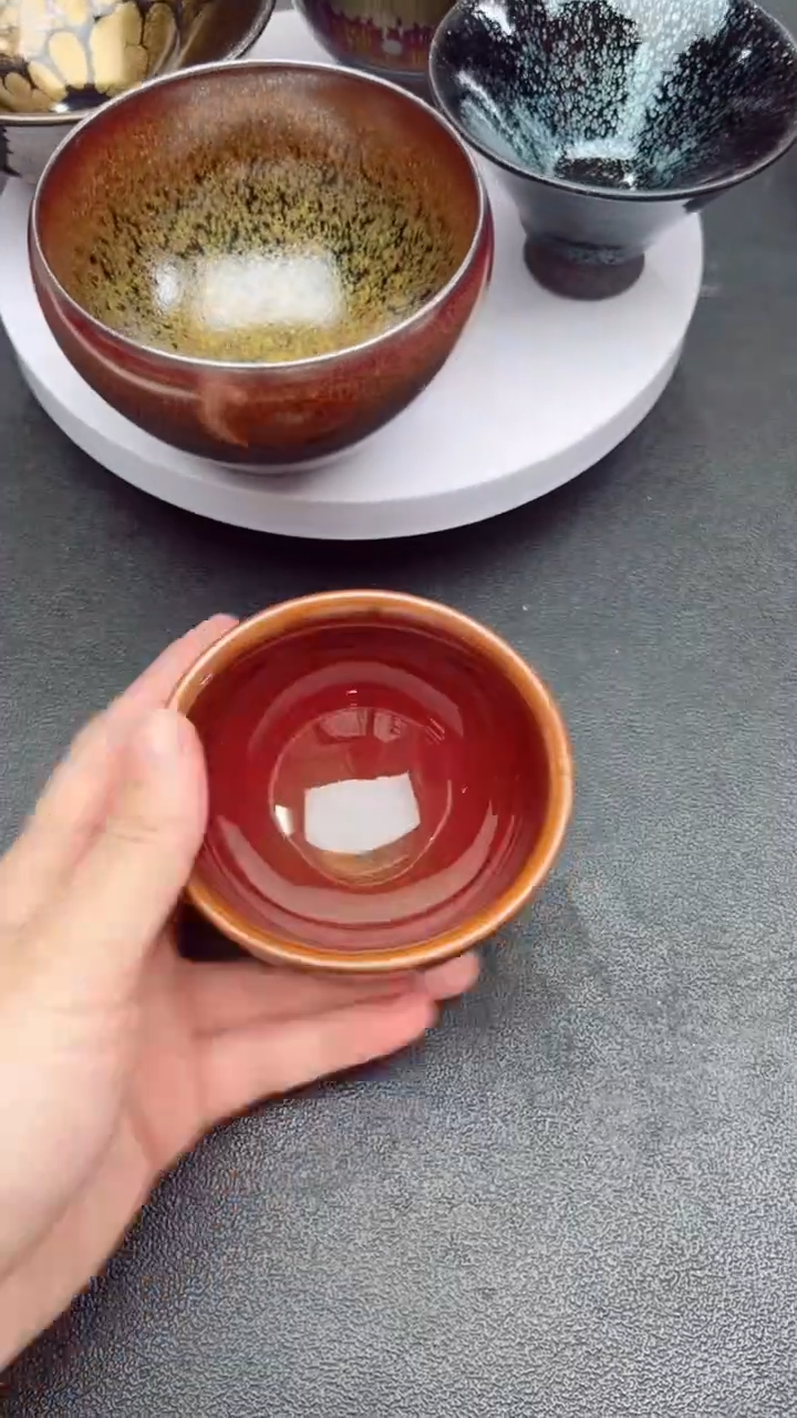 【闪购商品】茶盏694微瑕建盏建盏