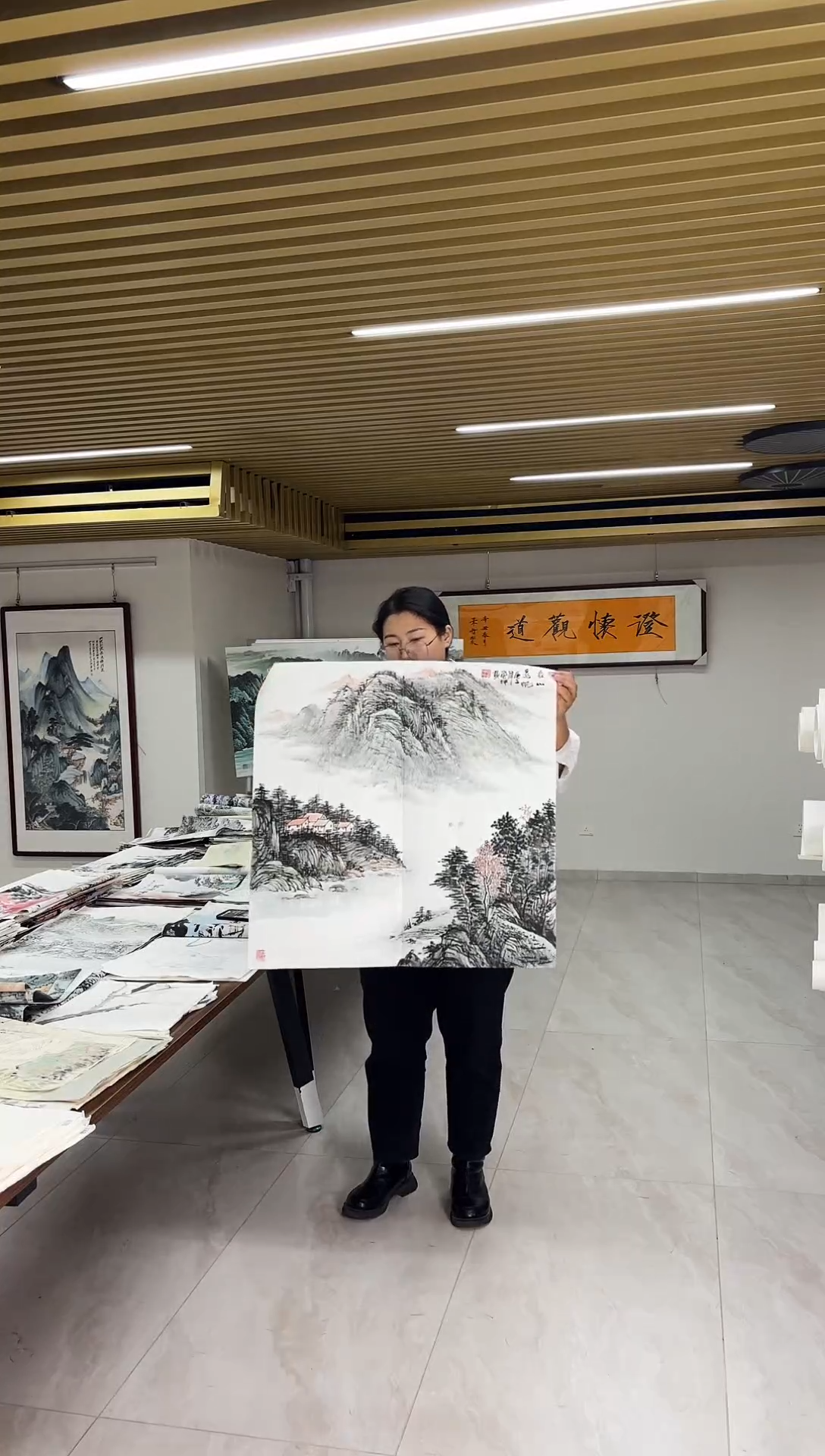 国画丹青专属福利-春山