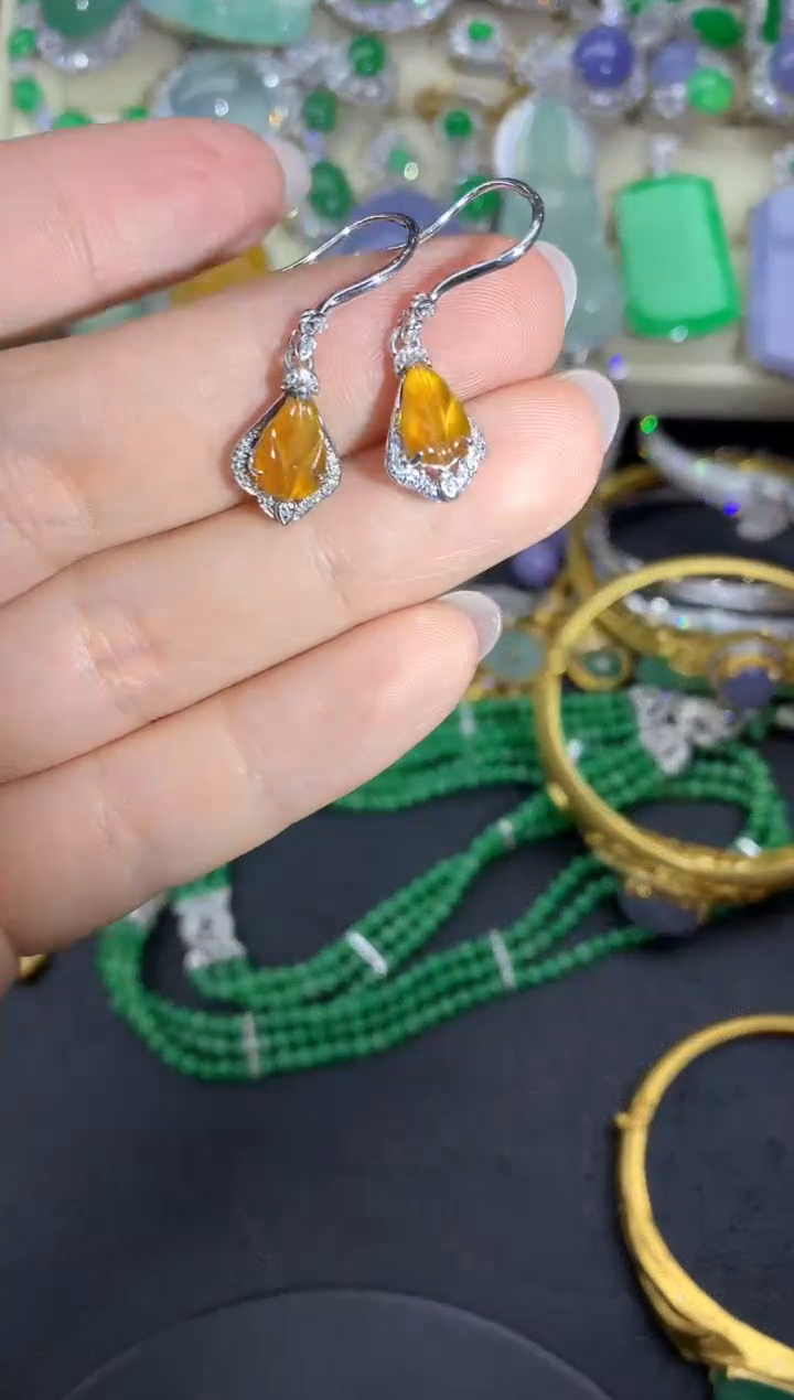 【闪购商品】翡翠颈饰18K金镶嵌204中国好珍宝