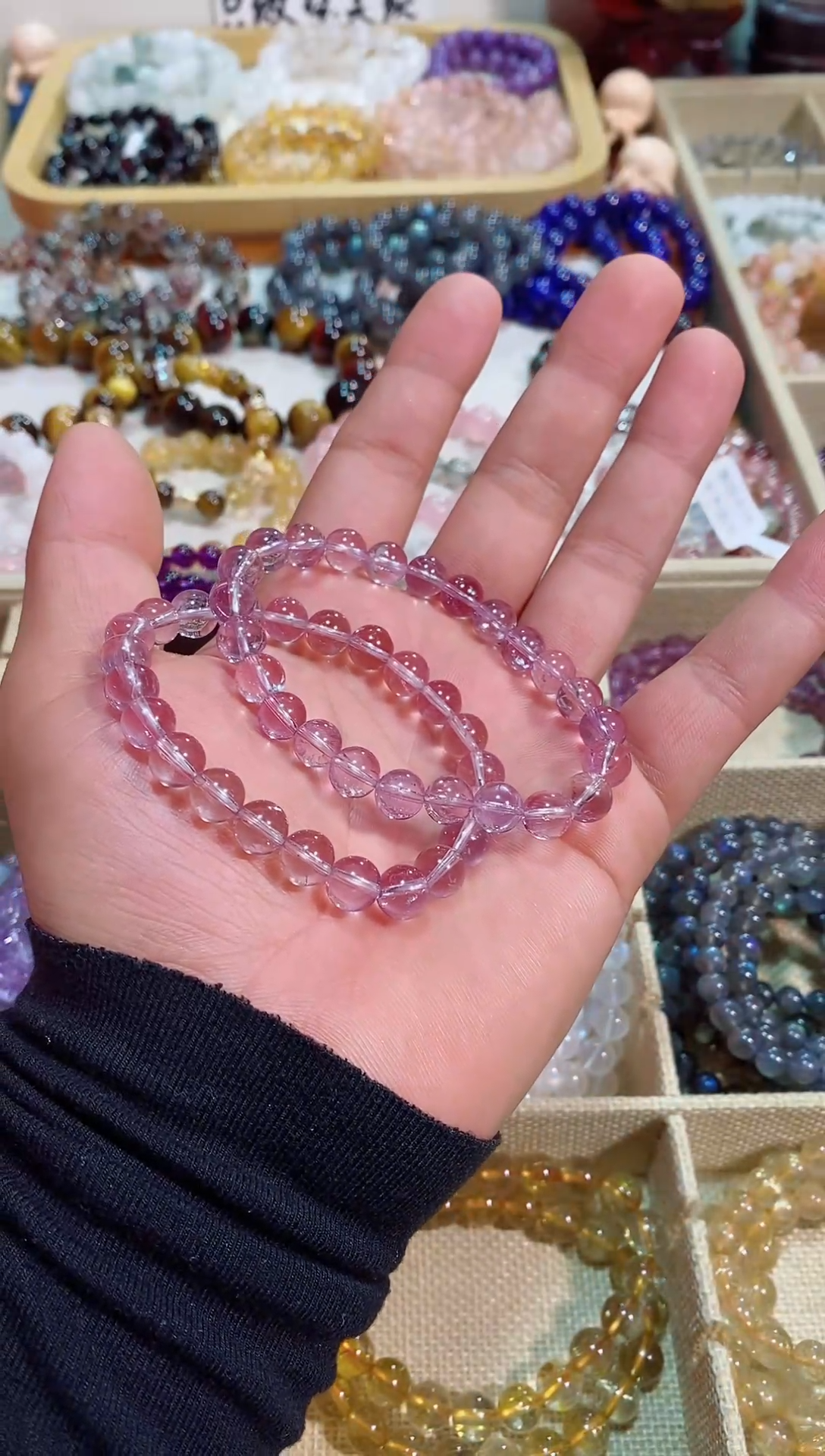 【闪购商品】紫晶手链未镶嵌玻利维亚紫水晶8m+ (多样性发其一）