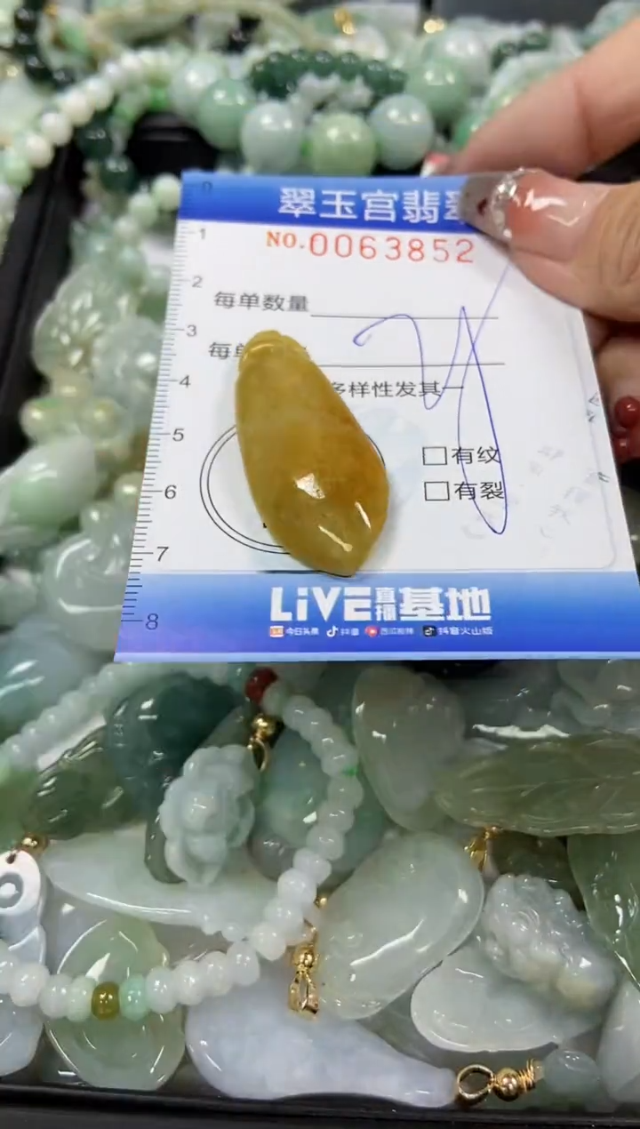 【闪购商品】翡翠颈饰未镶嵌闪购商品0063852