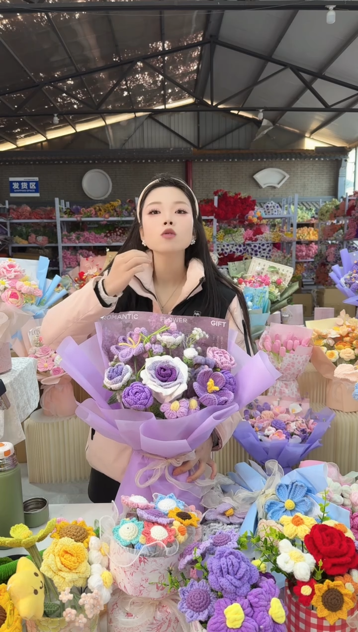 非遗手工花束，孤品清仓