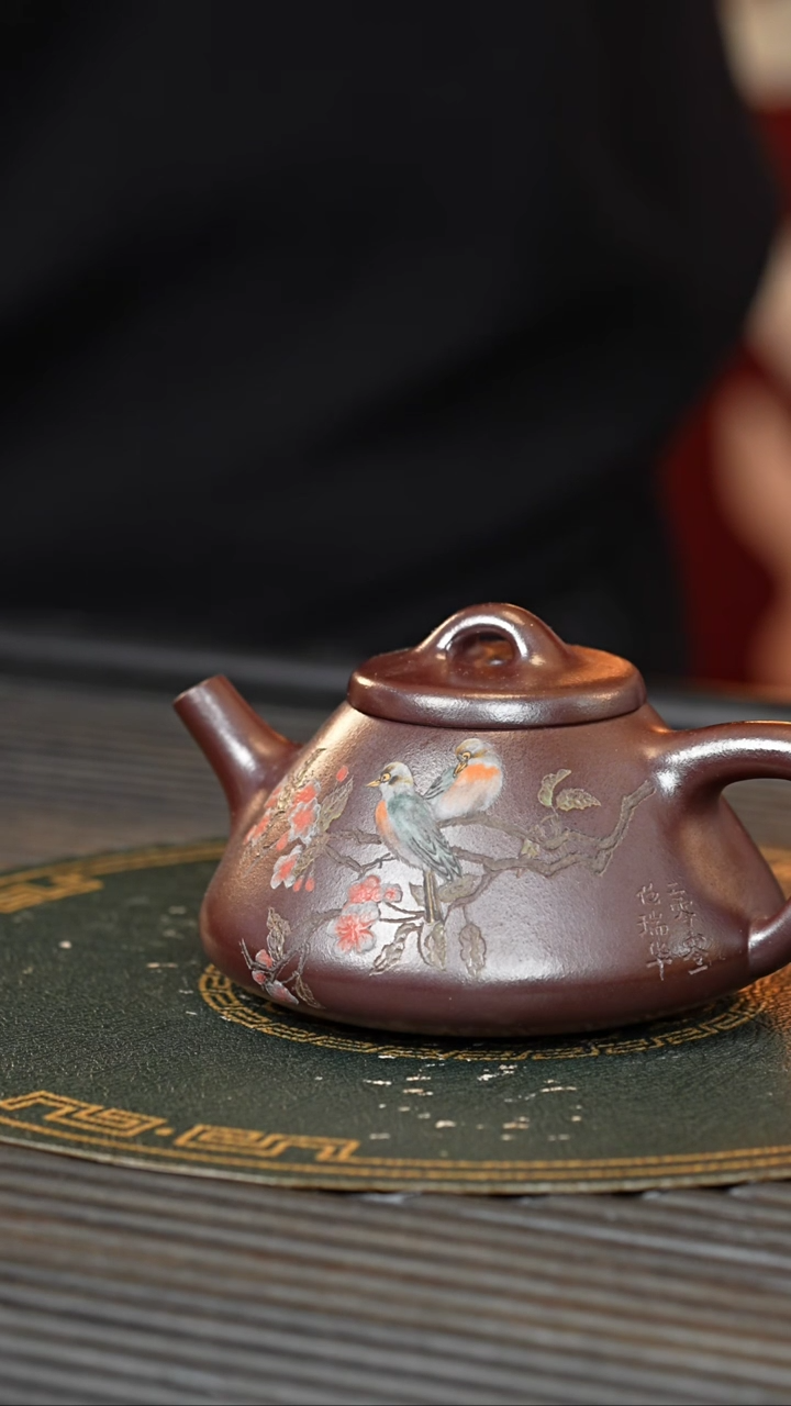 【闪购商品】紫砂茶壶YJB 金龙血 子冶石瓢 