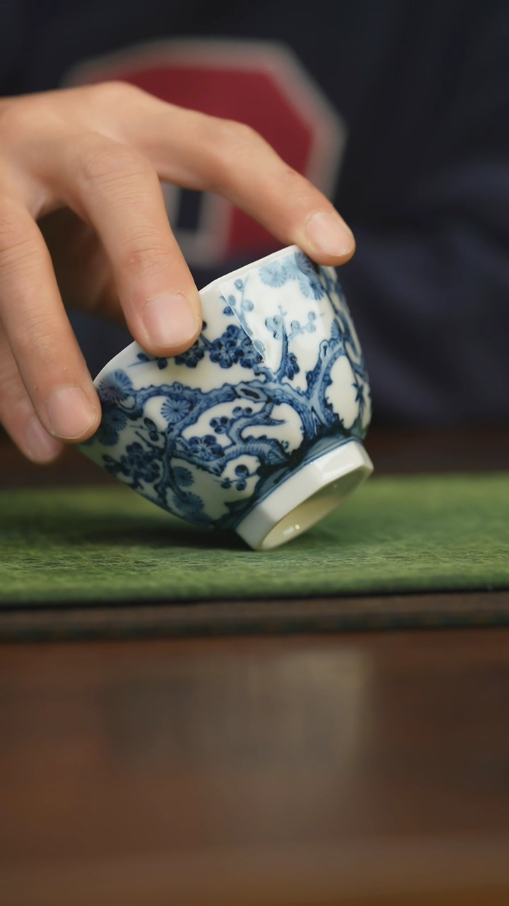 【闪购商品】杯柴窑青花破价福利