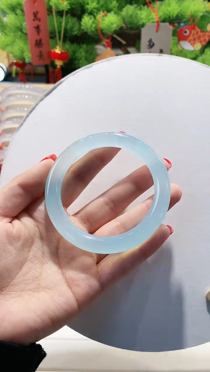 【闪购商品】玛瑙/玉髓手镯未镶嵌131-58.4福利