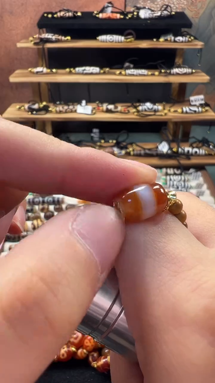 玛瑙/玉髓（覆膜）颈饰未镶嵌25(微瑕随机发货）