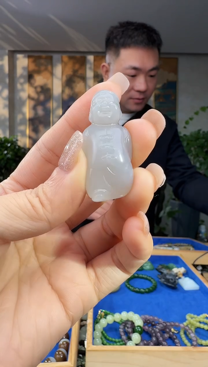 未镶嵌和田玉挂件拍一发一