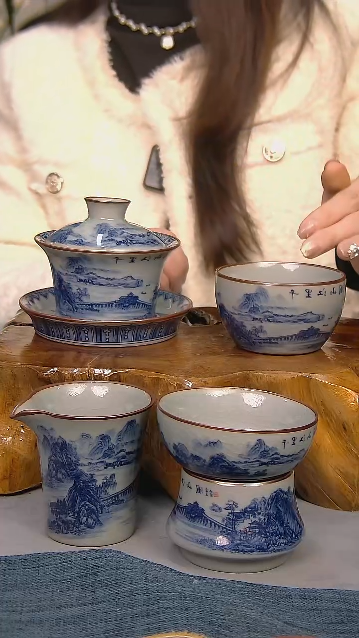 【闪购商品】简装家用款4件套 陶瓷家用茶具系列