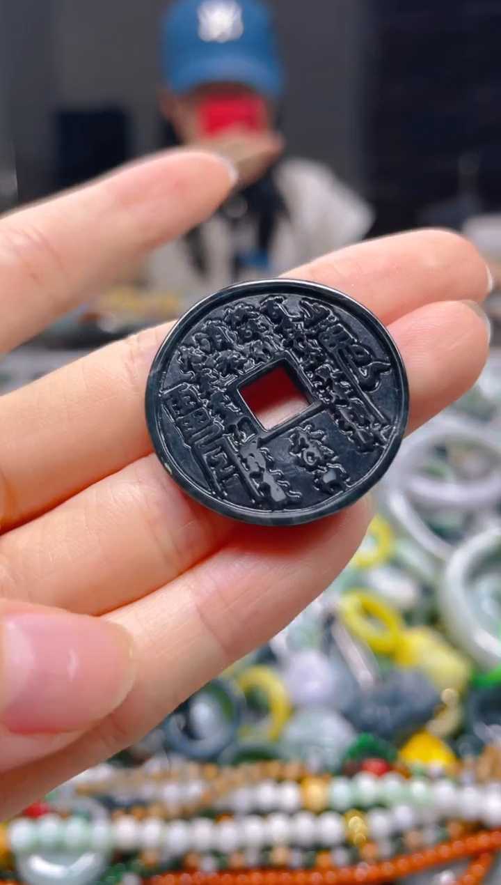 翡翠未镶嵌颈饰/P/翡翠A货一图一物