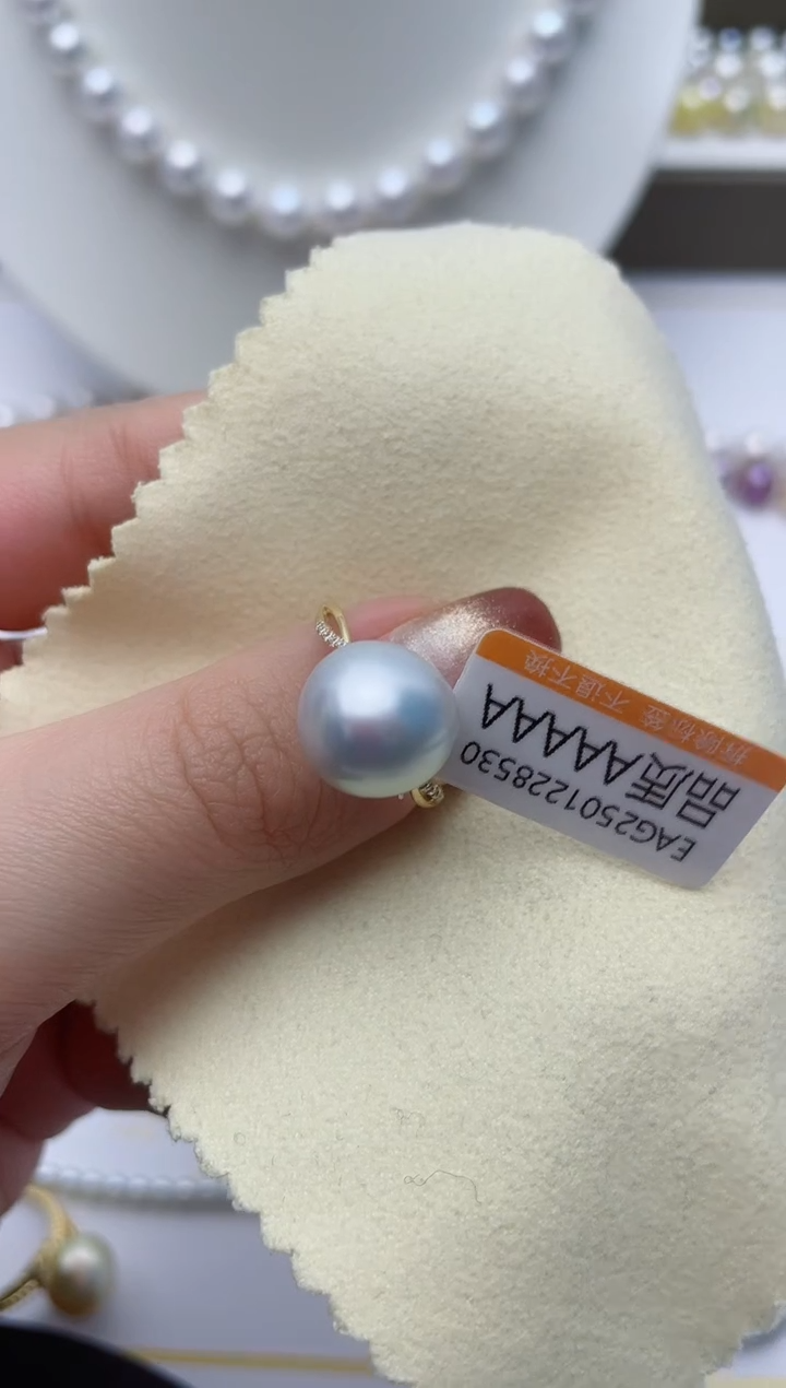 【闪购商品】海水珍珠戒指银S925镶嵌W17