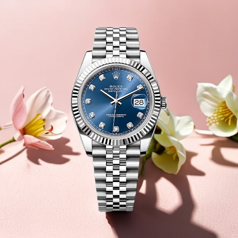 99新 Rolex/劳力士 126334/ 41表径蓝盘钻刻/ 20年全套经典男表