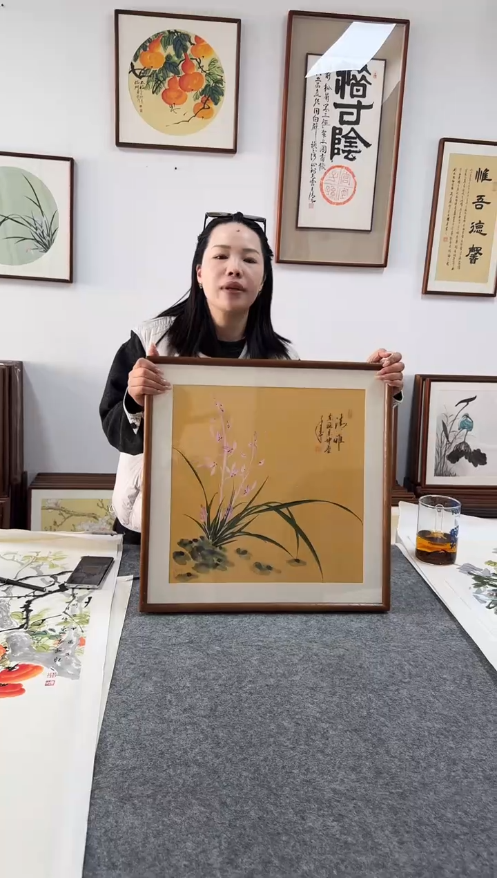 书法金世坤9-53*53绘画手绘同款