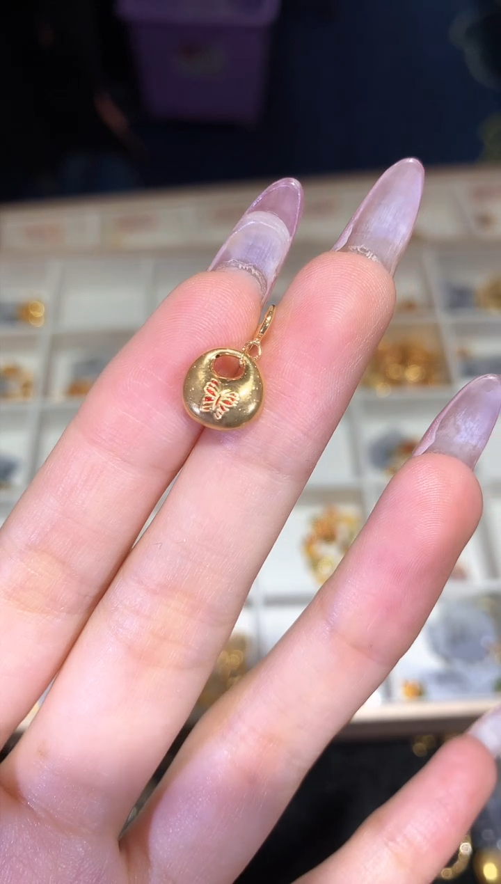 【闪购商品】18K金吊坠(不含链)a52时尚