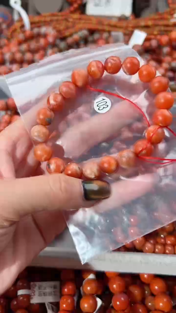 【闪购商品】南红玛瑙手串未镶嵌10+