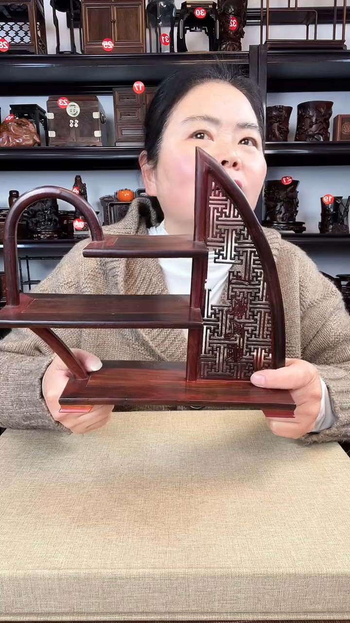 【闪购商品】木159瑕疵老李红木工艺品