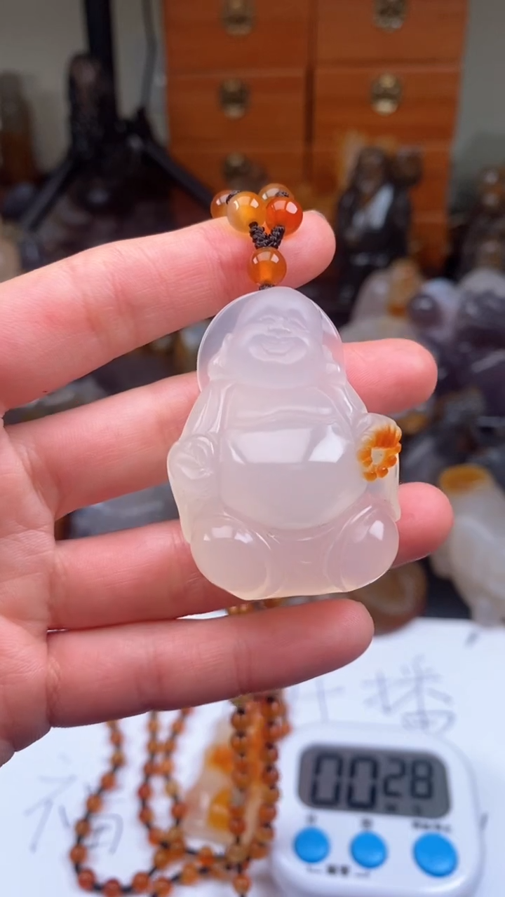 【闪购商品】玛瑙/玉髓颈饰未镶嵌AA