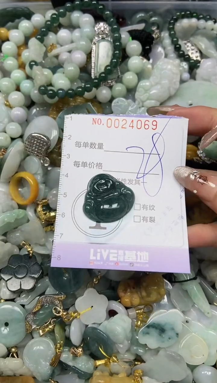 【闪购商品】翡翠颈饰未镶嵌闪购0024069