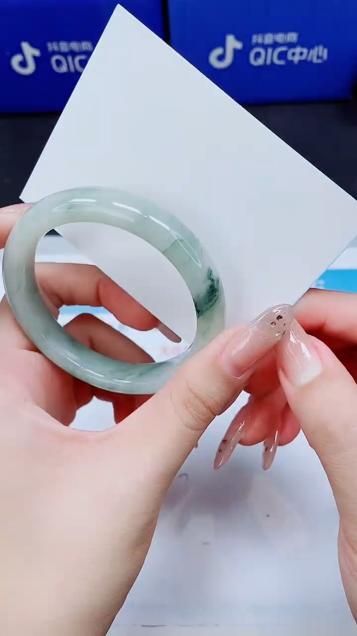 未镶嵌手镯石英质玉A2-58.8