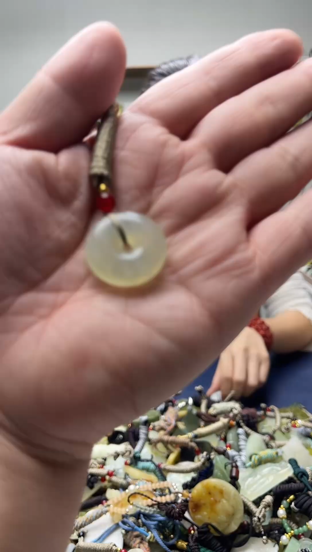 未镶嵌岫玉吊坠·