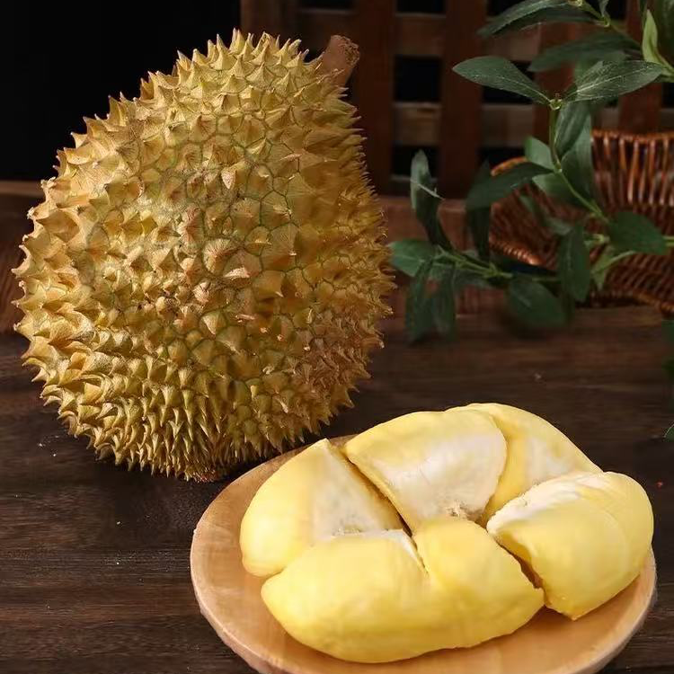 【老沈手挑的】新鲜金枕泰国南部榴莲软糯香甜皮薄肉厚核小2-8斤榴莲同城送金枕泰国南部