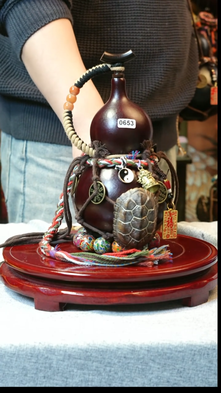 大漆葫芦，一物一拍。0653